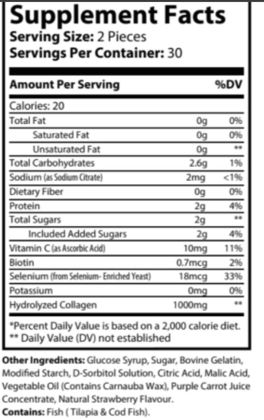 Collagen Gummies – Beauty & Wellness Support