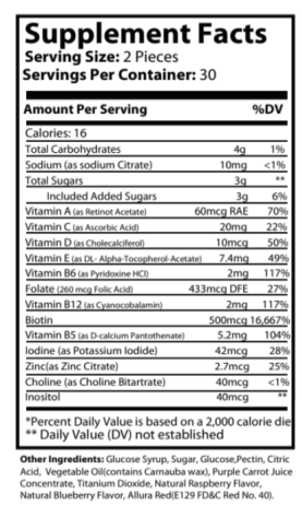 Hair Vitamin Gummies