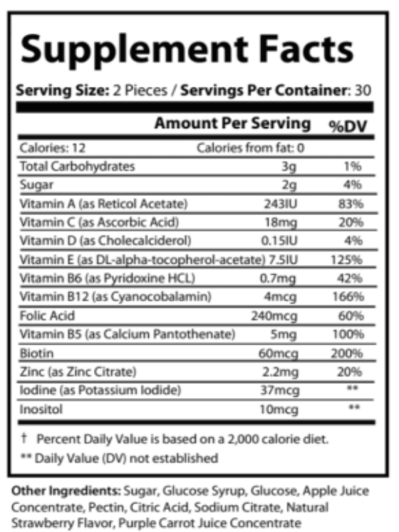 Multivitamin Gummies (Adults)